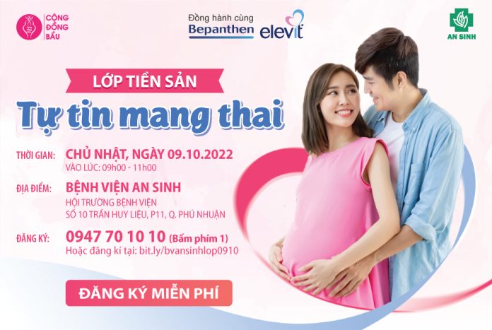 Lớp tiền sản 'Tự tin mang thai' tại BV An Sinh, ngày 09.10.2022