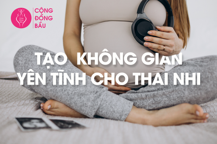 [Bài viết] Cách tạo không gian yên tĩnh cho thai nhi
